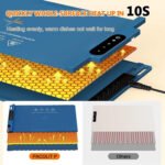 Smart Electric Warming Tray with Adjustable Temperature, a Flexible Silicone Hot Plate for Precision Heating, Ideal for Holiday Buffets and Parties - 图片 7