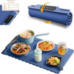 Smart Electric Warming Tray with Adjustable Temperature, a Flexible Silicone Hot Plate for Precision Heating, Ideal for Holiday Buffets and Parties - 图片 4